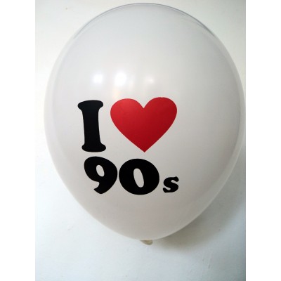 I Love 90s Balloons