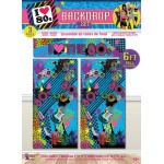 80s Backdrop Set