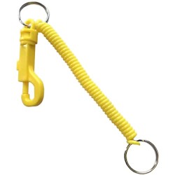 80s Spring Key Rings  - Five Colours Available