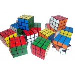 Twelve Mini Rubiks Cubes
