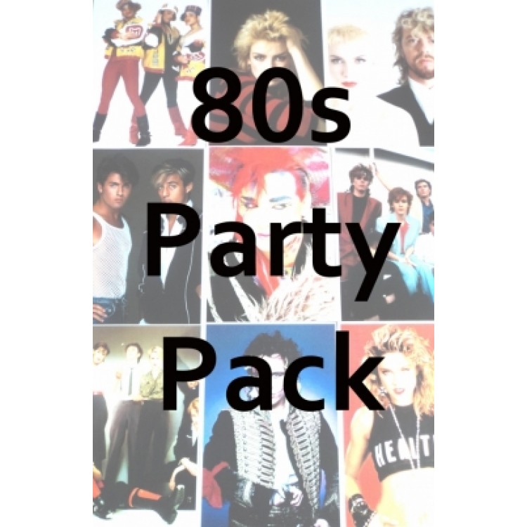 80s Party  Decorations  Pack  80s party  pack  80s themed 