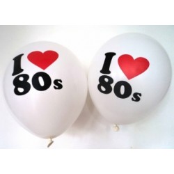 I love 80s Balloons