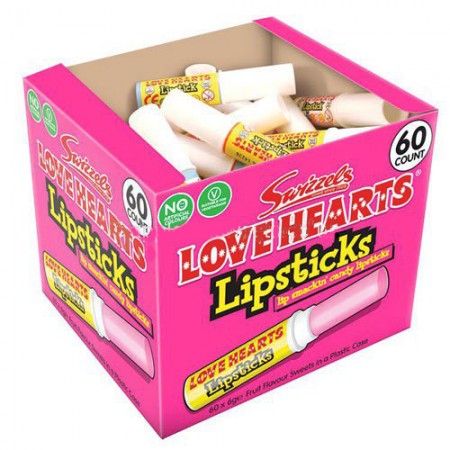 Box of 60 Sweet Lipsticks 